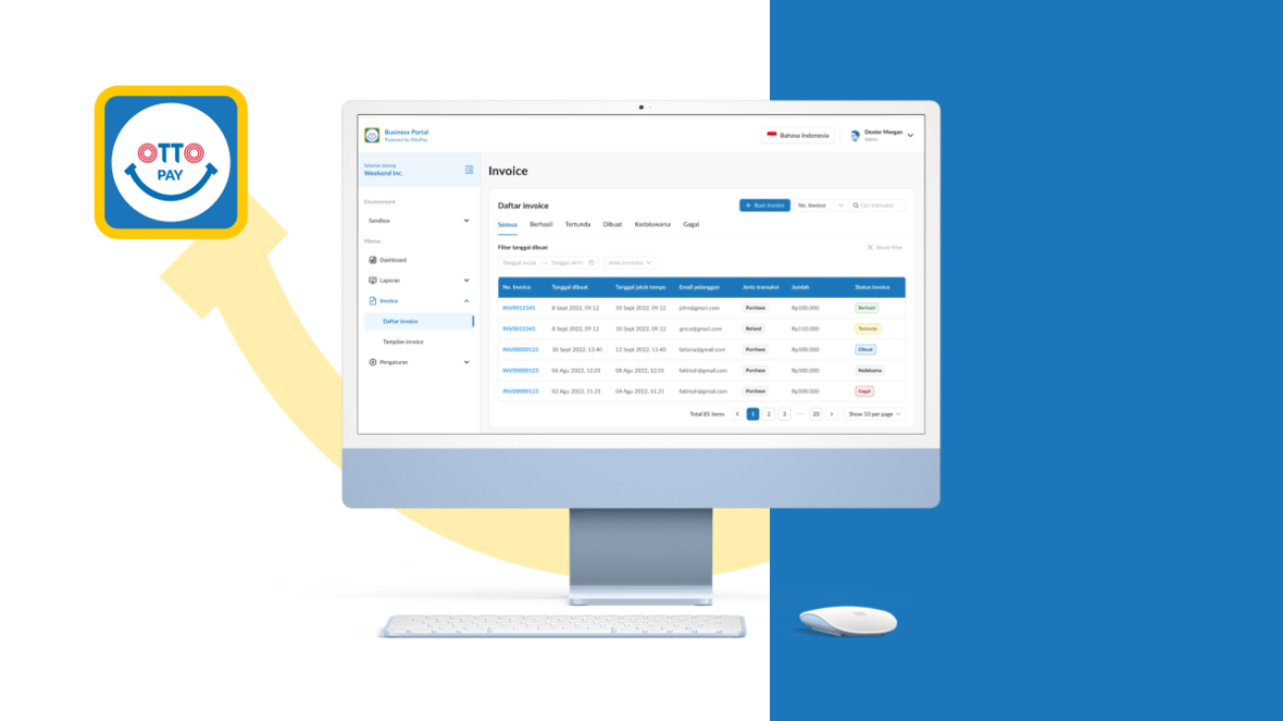 Stripe-Like Payment Dashboard screenshot